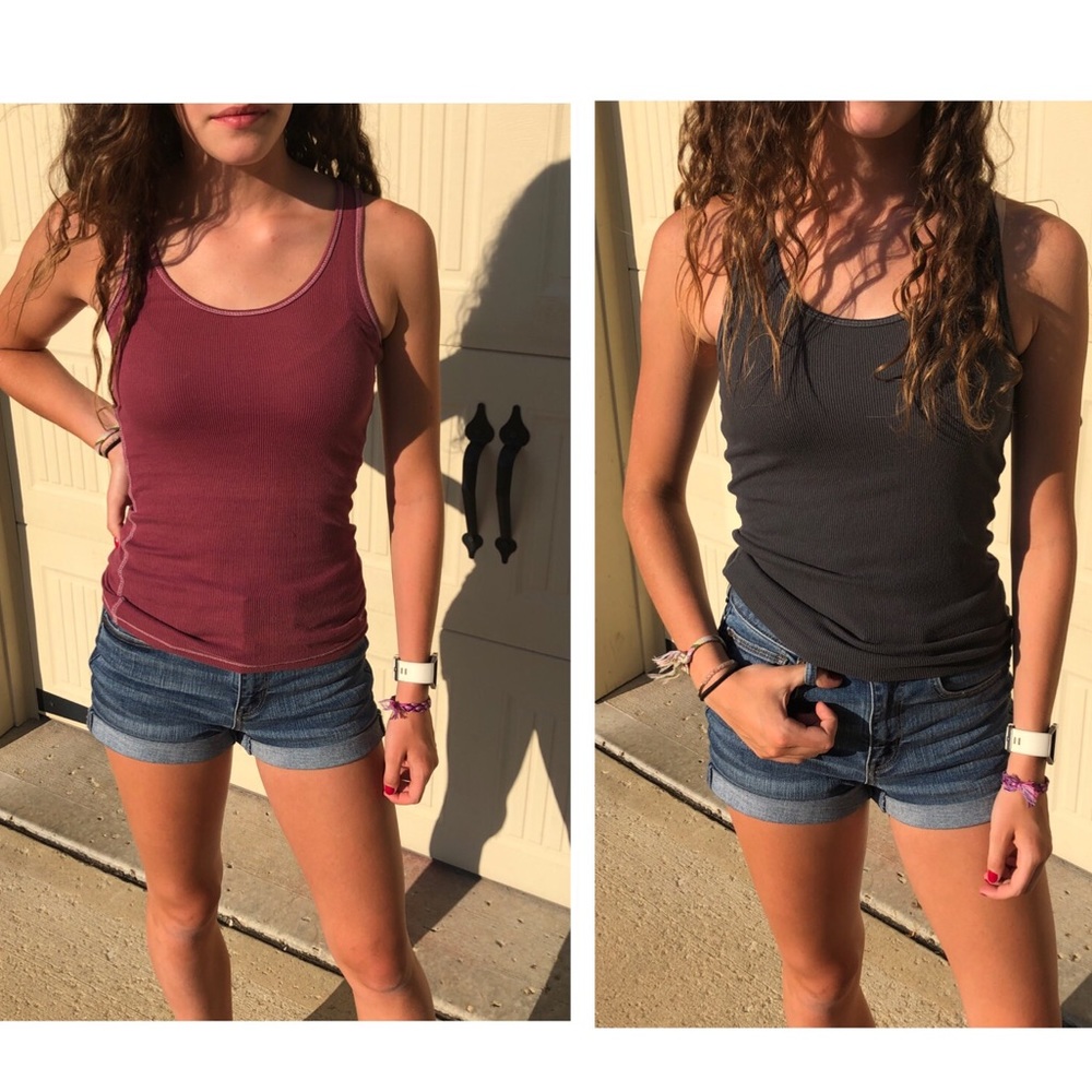TWO American Eagle Tank Tops